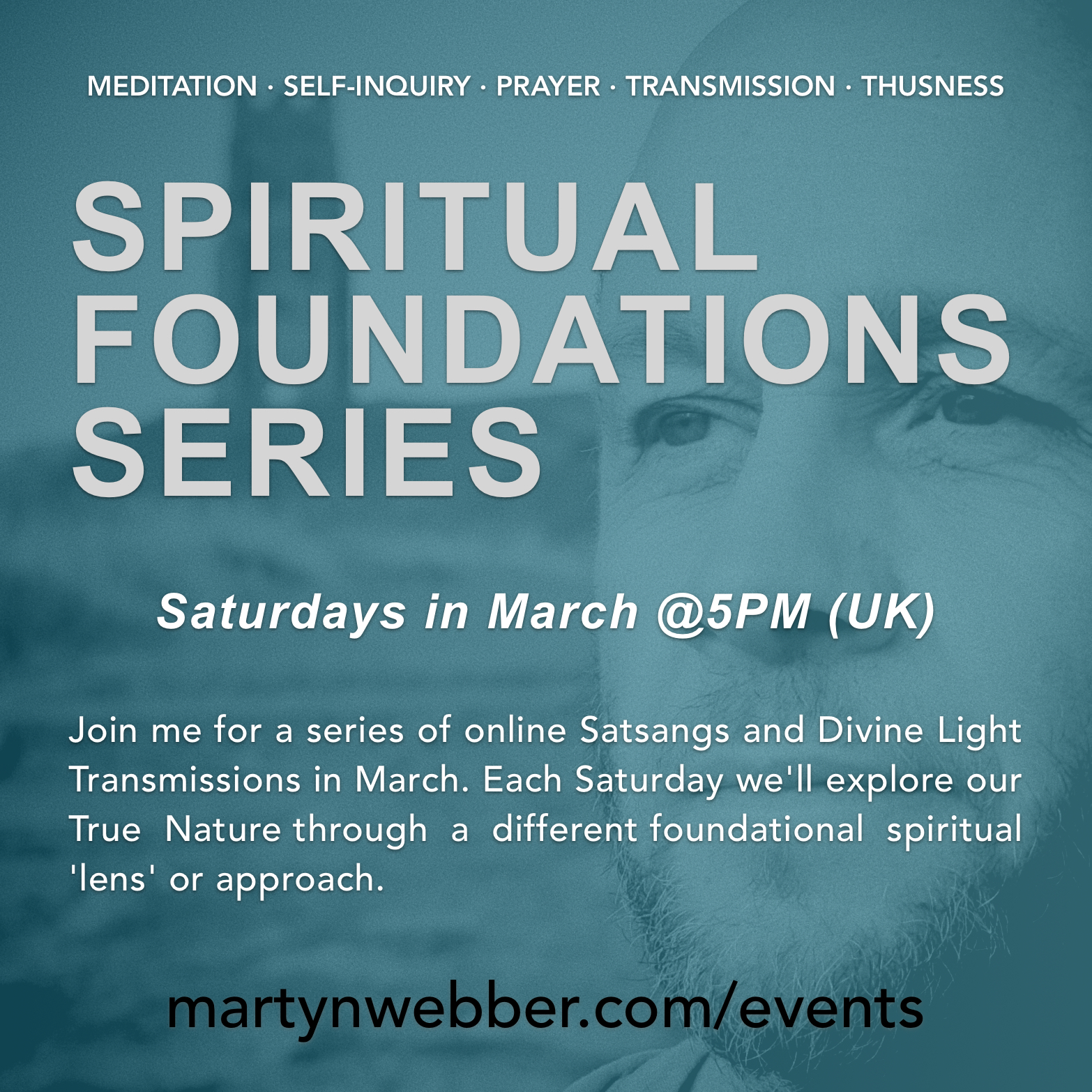 March Events: Spiritual Foundations Series