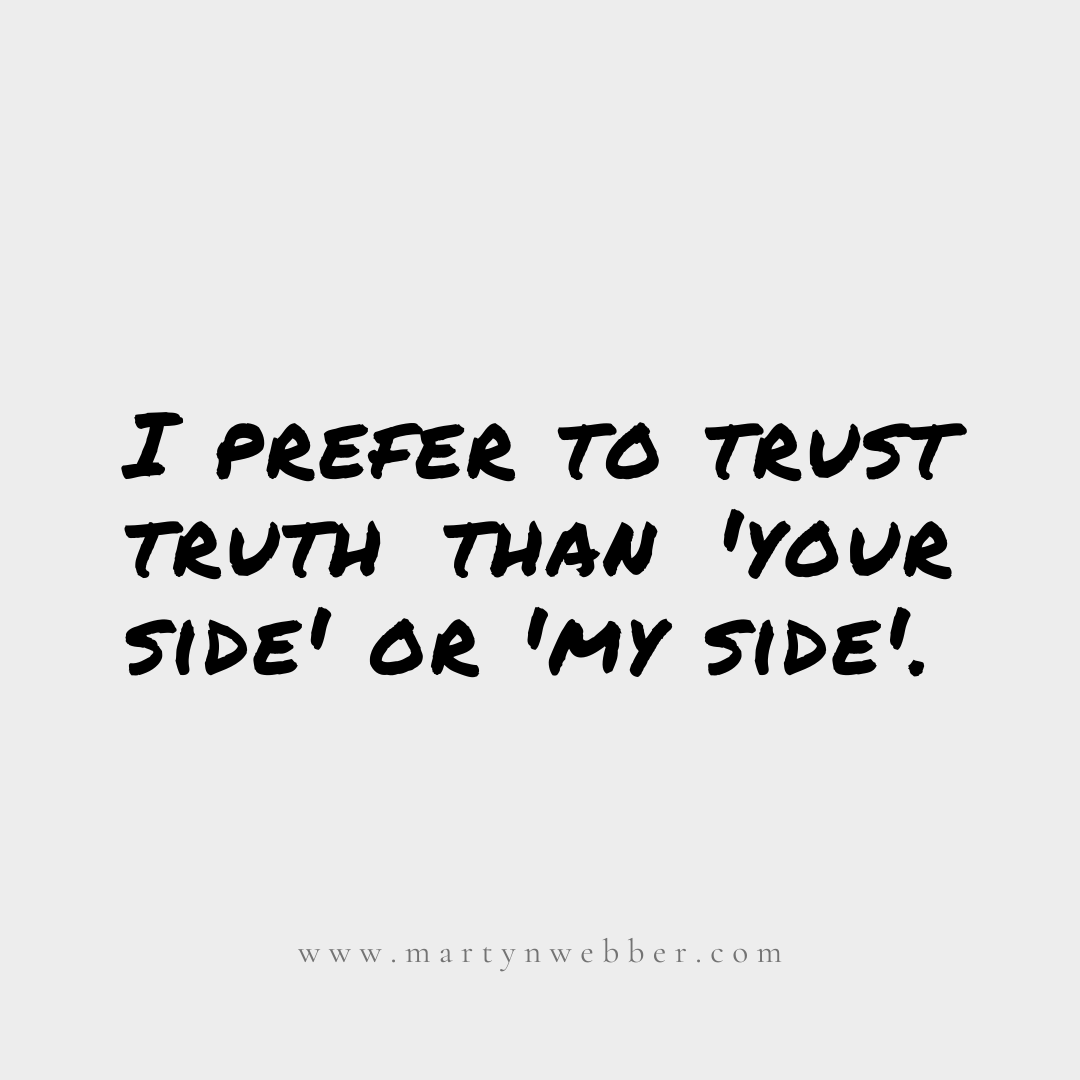 Trust Truth…